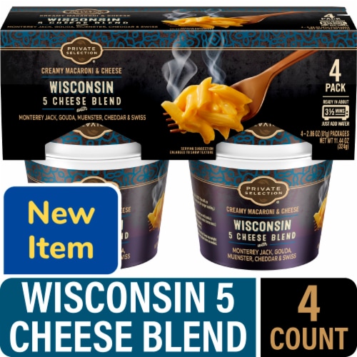Private Selection® Wisconsin 5 Cheese Blend Creamy Macaroni and Cheese Perspective: front