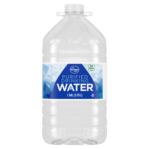 Kroger® Purified Water Perspective: front