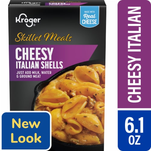 Kroger® Skillet Meals Cheesy Italian Shells Perspective: front