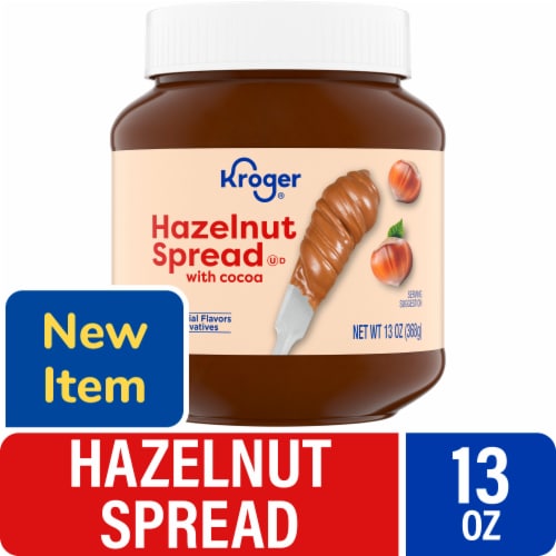 Kroger® Hazelnut Spread with Cocoa Perspective: front