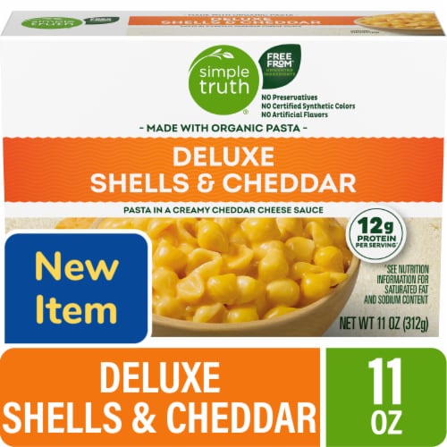 Simple Truth® Deluxe Shells and Cheddar Perspective: front