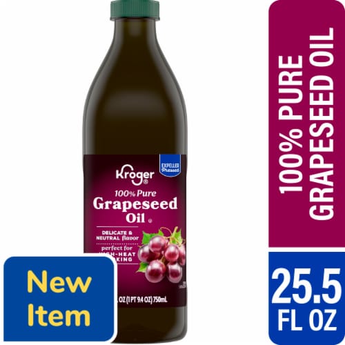 Kroger® 100% Pure Grapeseed Oil Perspective: front