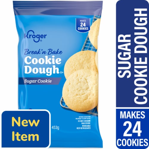 Kroger® Break'n Bake Sugar Cookie Cookie Dough Perspective: front