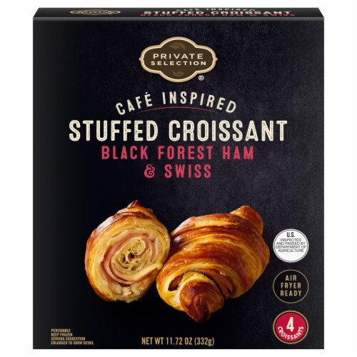 Private Selection® Black Forest Ham and Swiss Stuffed Croissant Perspective: front