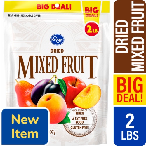 Kroger® Dried Mixed Fruit BIG DEAL! Perspective: front