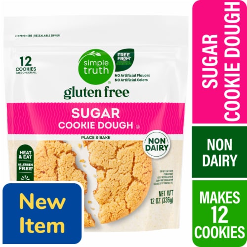 Simple Truth® Gluten Free Non Dairy Sugar Cookie Dough Perspective: front