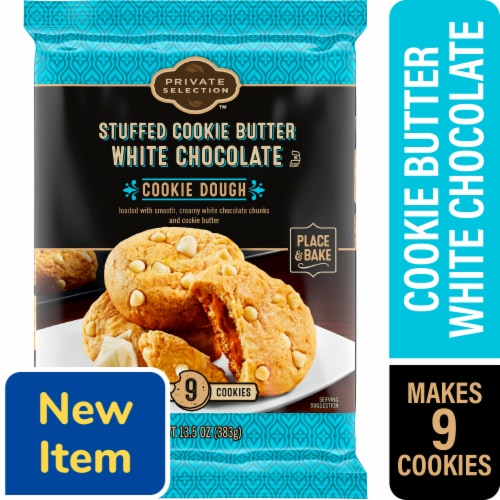 Private Selection® Stuffed Cookie Butter White Chocolate Cookie Dough Perspective: front