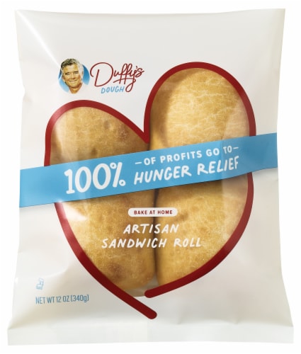Duffy's Dough Artisan Sandwich Roll Perspective: front