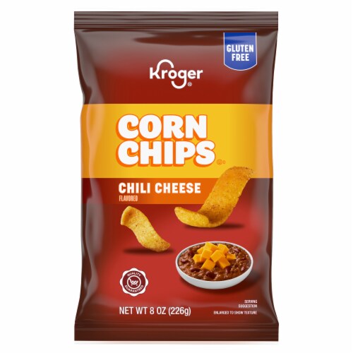 Kroger® Chili Cheese Corn Chips Perspective: front