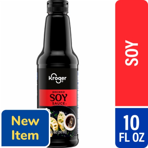 Kroger® Brewed Soy Sauce Perspective: front