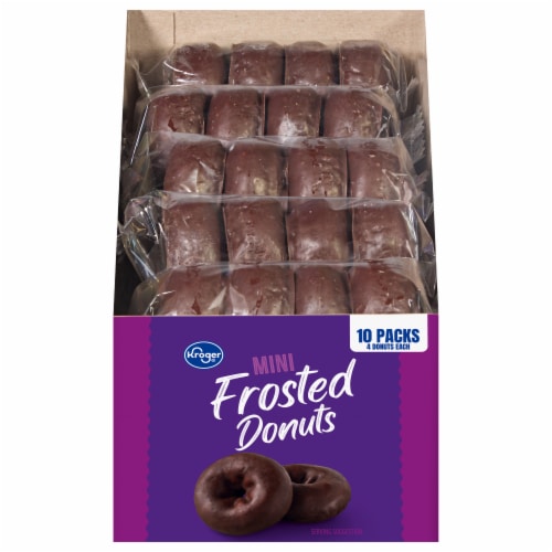 Kroger® Frosted Mini Donuts Perspective: front