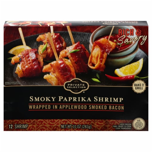 Private Selection® Applewood Smoked Bacon Wrapped Smoky Paprika Shrimp