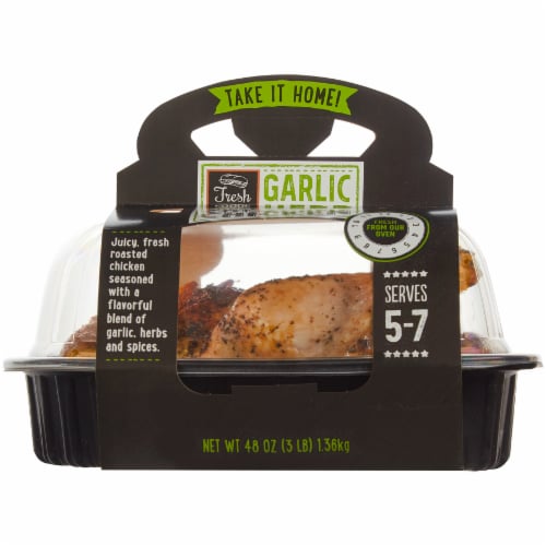 Deli Simple Truth Whole Roasted Chicken Hot (Available 11AM-7PM), 2 lb -  Kroger