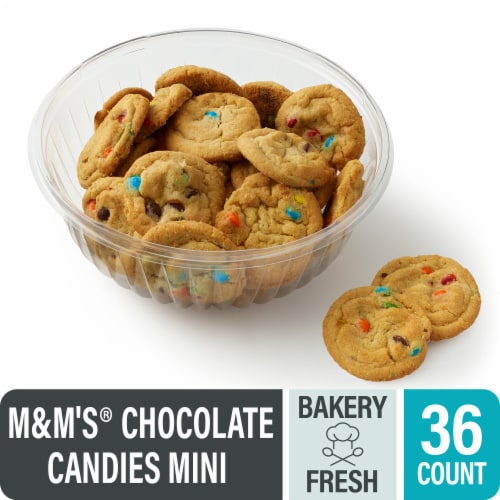 Bakery Fresh Goodness Mini M&M Cookies Perspective: front