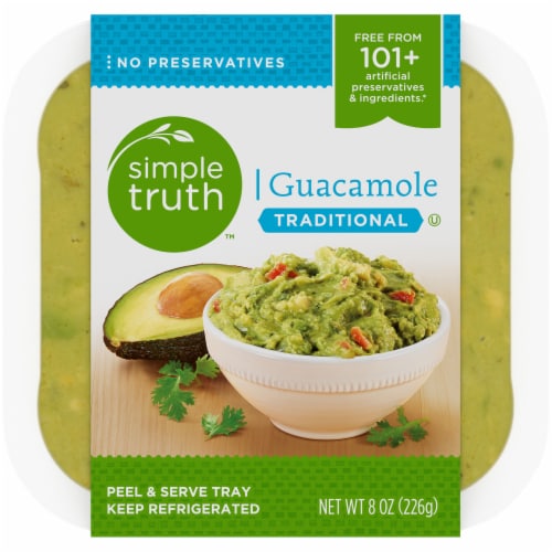 Simple Truth™ Traditional Guacamole Perspective: front
