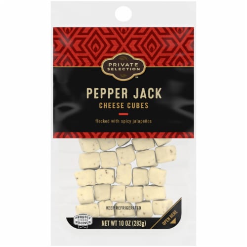 Private Selection™ Pepper Jack Cheese Cubes Perspective: front