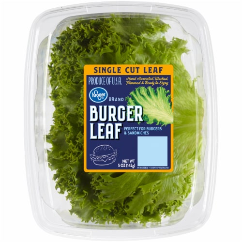 Kroger® Burger Leaf Lettuce Perspective: front