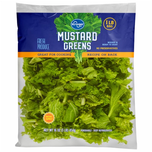 Kroger® Mustard Greens Perspective: front