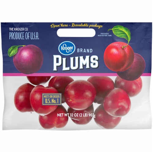 Red Plums, 1 ct - Harris Teeter