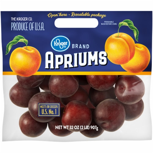 Kroger® Fresh Apriums in 2 LB Bag Perspective: front