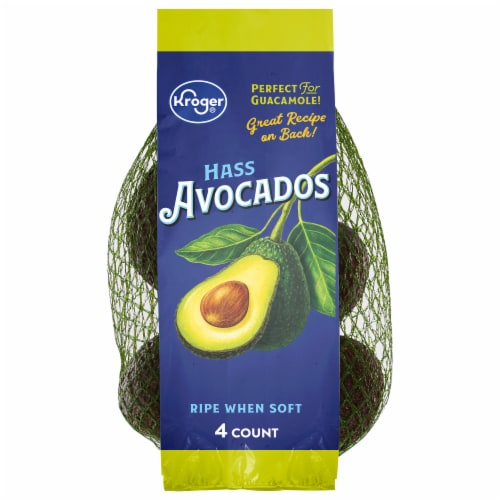 Fresh Large Hass Avocado Bag, 3- 4 Count