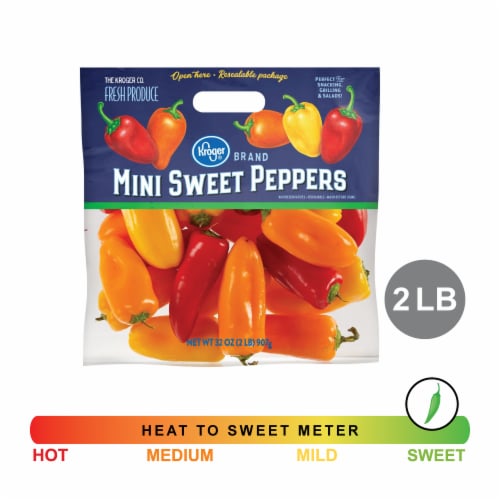 Red sweet peppers: MINI BELL RED Sweet Pepper