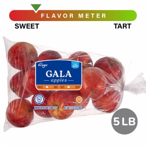 Kroger® Gala Apples BIG Deal! - 5 Pound Bag, Bag/ 5 Pounds - Kroger