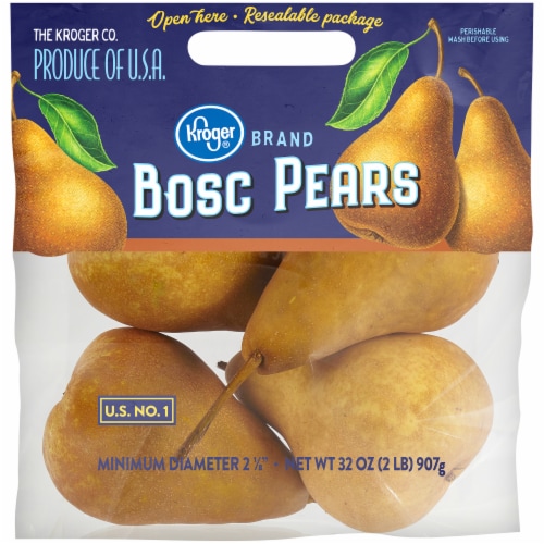 Kroger® Bosc Pears - 2 Pound Bag, Bag/ 2 Pounds - Kroger