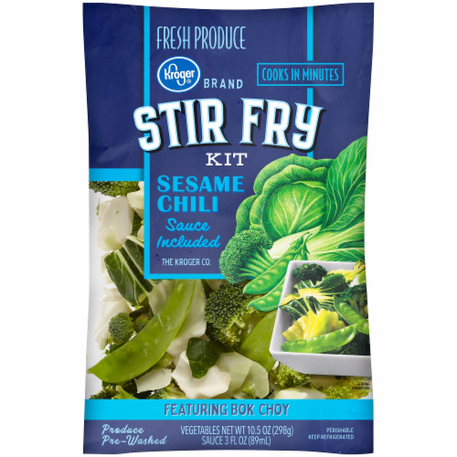 Kroger® Sesame Chili Stir Fry Kit Perspective: front