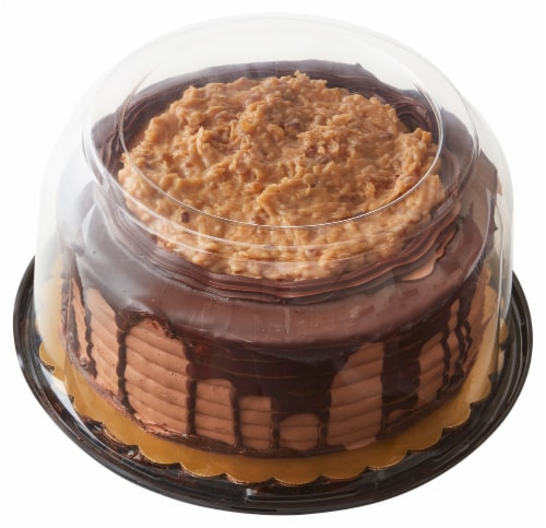 Bakery Fresh Goodness German Chocolate Cake With German Chocolate Icing Perspective: front