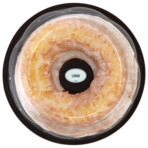 Bakery Fresh Lemon Pudding Cake Perspective: front
