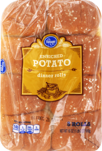 Kroger® Potato Dinner Rolls Perspective: front
