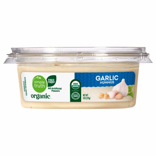 Simple Truth Organic™ Garlic Hummus Perspective: front