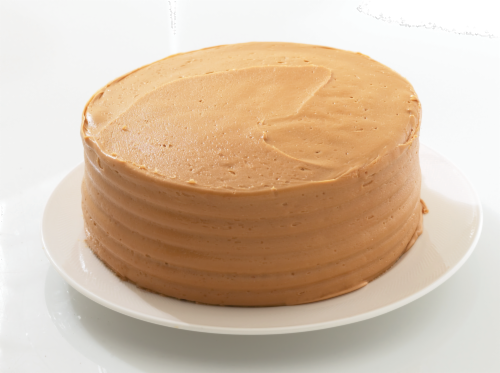 Bakery Fresh Goodness 2 Layer Yellow Cake with Caramel Icing Perspective: front