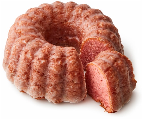 Bakery Fresh Goodness Raspberry White Chocolate Bundt Cake Perspective: front
