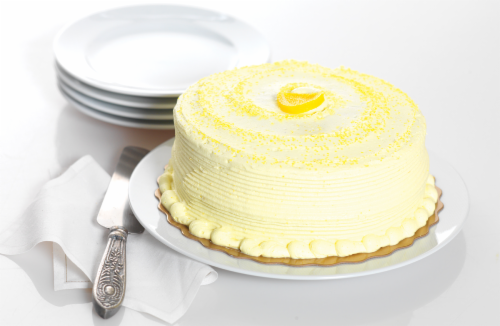 Bakery Fresh Goodness Luscious Lemon Cake- Double Layer Perspective: front