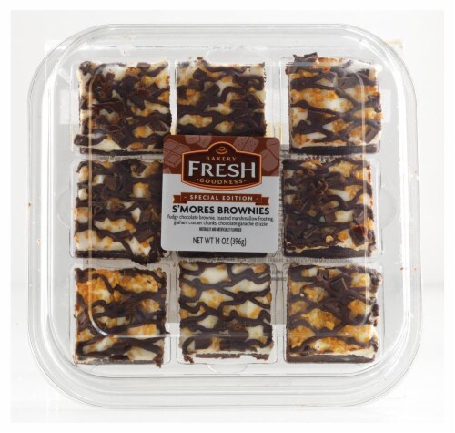 Bakery Fresh Goodness S'mores Brownies Perspective: front