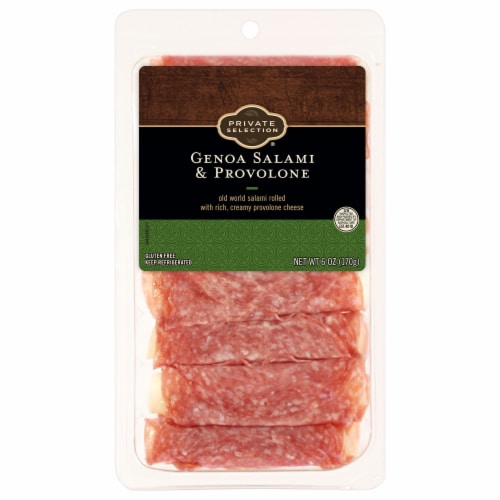 Private Selection® Pre-sliced Genoa Salami & Provolone Rolls Perspective: front