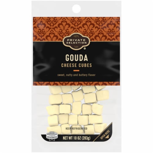 Private Selection® Gouda Cheese Cubes Perspective: front
