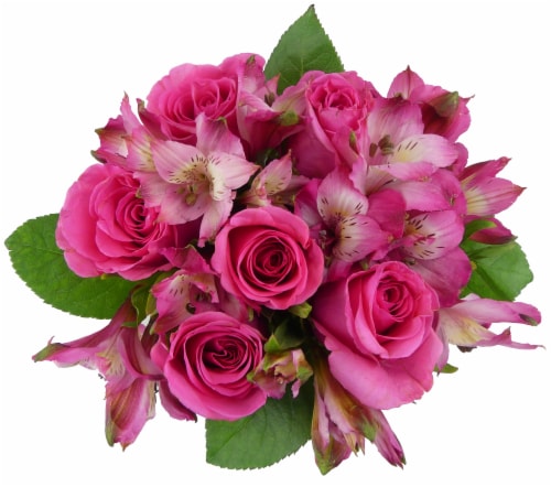 Bloom Haus Splendid Pink Rose Bouquet 6 Stem Pick N Save
