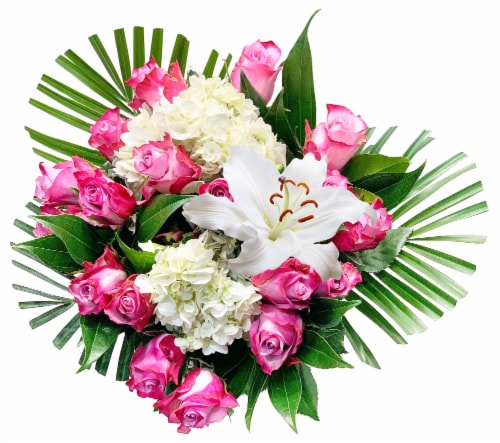Bloom Haus 18 Plus Rose Bouquet - Lavender Perspective: front