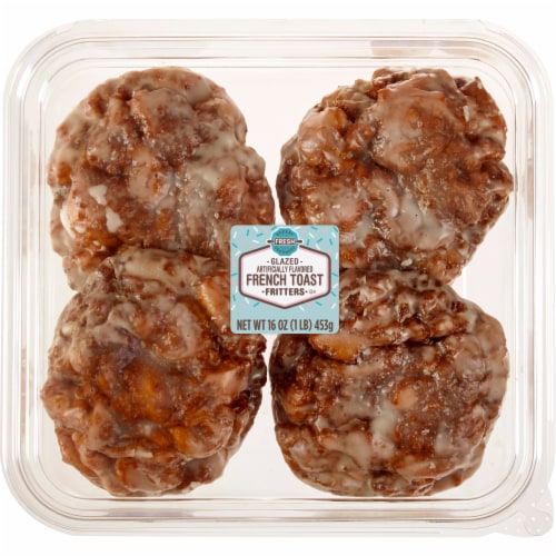 Bakery Fresh Goodness Glazed French Toast Fritters Perspective: front