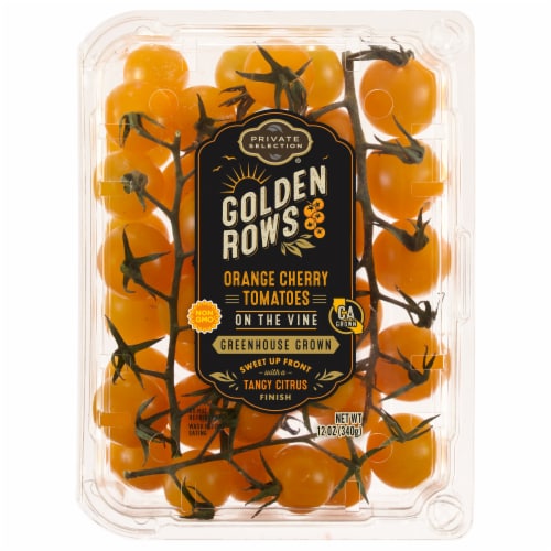 Private Selection™ Golden Rows Orange Cherry Tomatoes on the Vine
