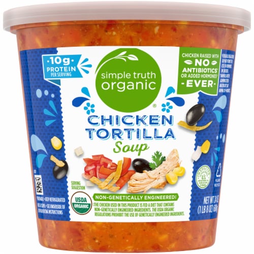 Simple Truth Organic® Chicken Tortilla Soup Perspective: front