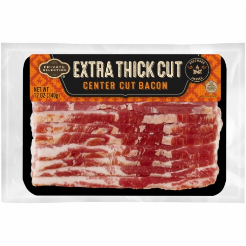 Private Selection® Extra Thick Center Cut Bacon Perspective: front