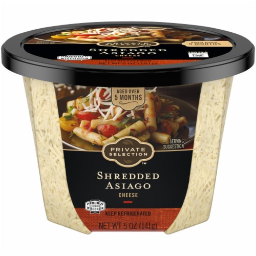 Private Selection™ Shredded Asiago Cheese Perspective: front