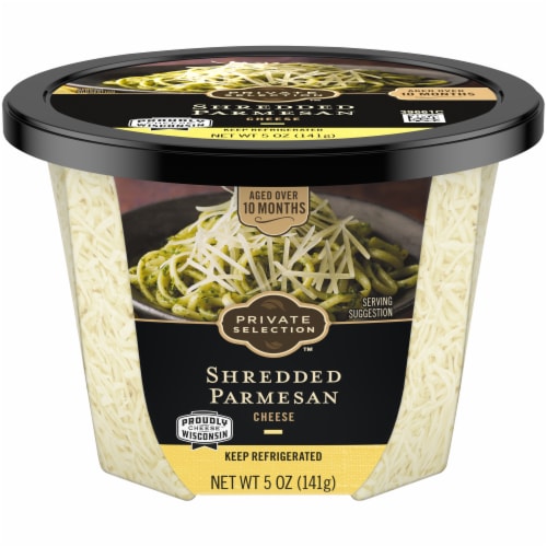 Private Selection™ Shredded Parmesan Cheese Perspective: front