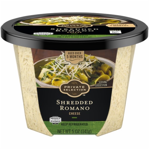 Private Selection™ Shredded Romano Cheese Perspective: front