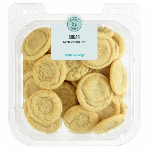 Bakery Fresh Mini Sugar Cookies Perspective: front