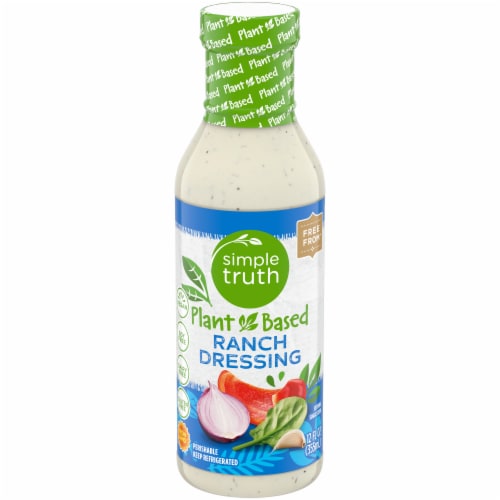 Simple Truth Plant Based Ranch Dressing Perspective: front